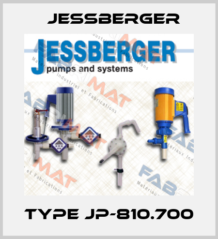 Type JP-810.700 Jessberger