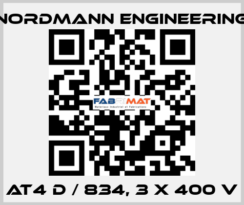 AT4 D / 834, 3 x 400 V NORDMANN ENGINEERING