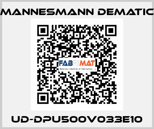 UD-DPU500V033E10 Mannesmann Dematic
