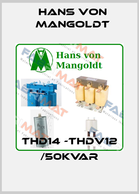 THD14 -THDV12 /50KVAR Hans von Mangoldt