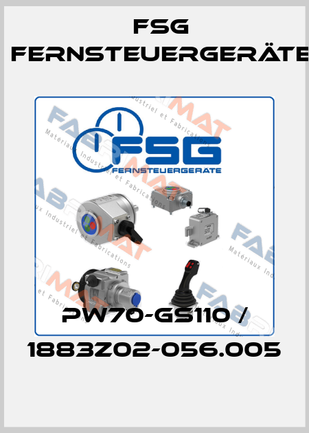 PW70-GS110 / 1883Z02-056.005 FSG Fernsteuergeräte
