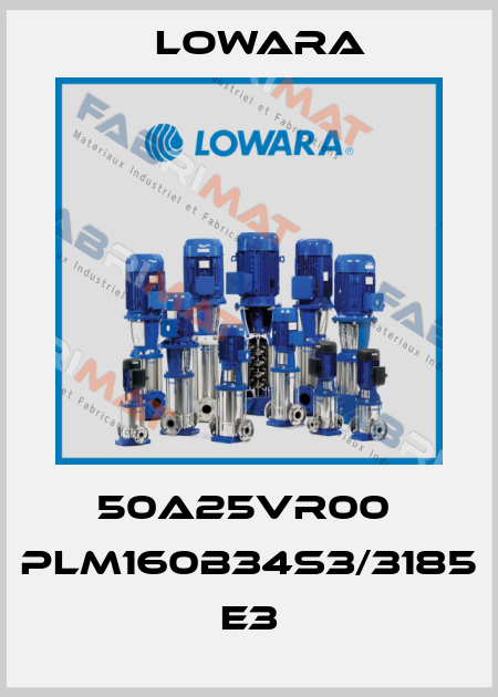 50A25VR00  PLM160B34S3/3185 E3 Lowara