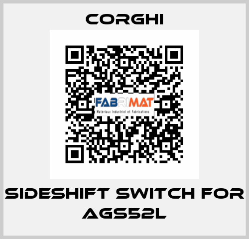 sideshift switch for AGS52L Corghi