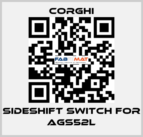 sideshift switch for AGS52L Corghi