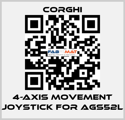 4-axis movement joystick for AGS52L Corghi