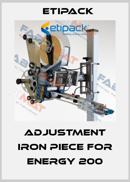 adjustment iron piece for Energy 200 Etipack
