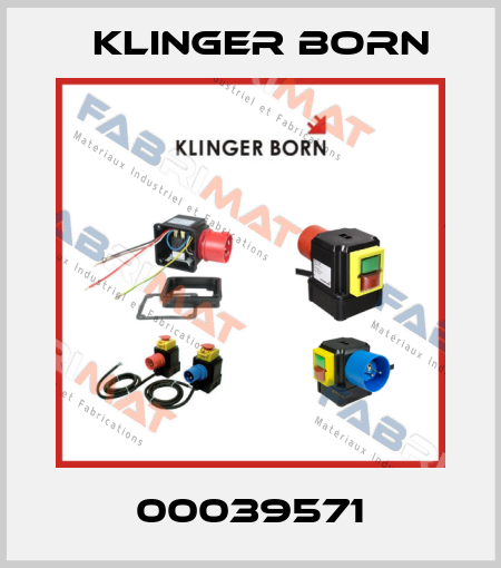 00039571 Klinger Born