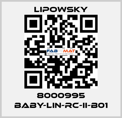 8000995 Baby-LIN-RC-II-B01 Lipowsky