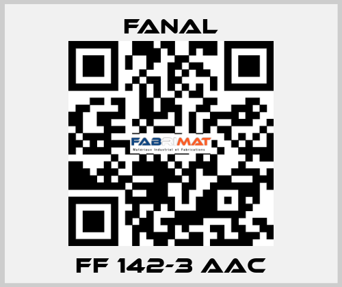 FF 142-3 AAC Fanal