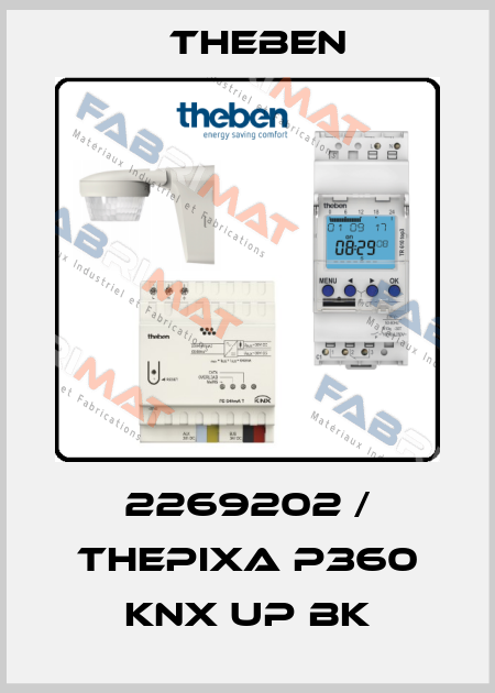 2269202 / thePixa P360 KNX UP BK Theben