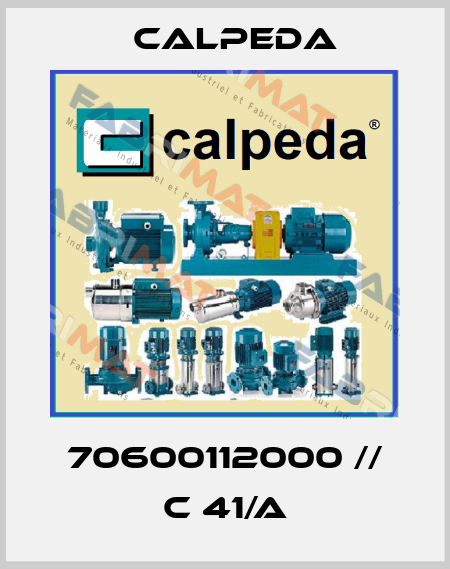70600112000 // C 41/A Calpeda