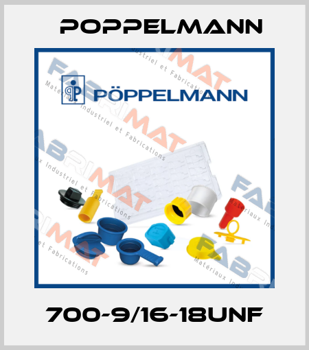 700-9/16-18UNF Poppelmann