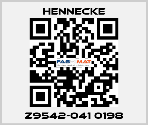 Z9542-041 0198 Hennecke