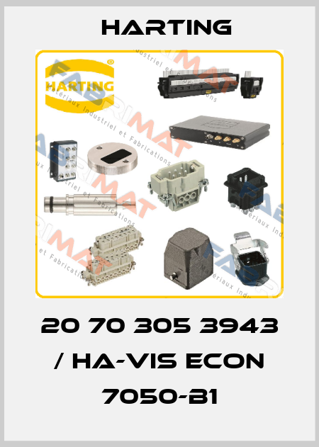 20 70 305 3943 / Ha-VIS eCon 7050-B1 Harting