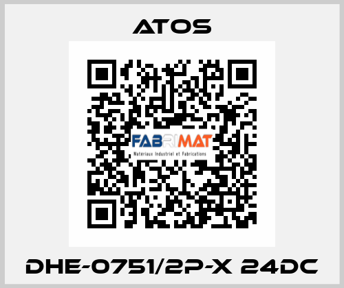 DHE-0751/2P-X 24DC Atos