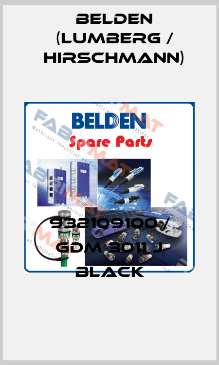 932109100 / GDM 3011 J BLACK Belden (Lumberg / Hirschmann)