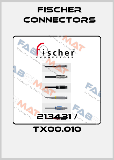 213431 / TX00.010 Fischer Connectors