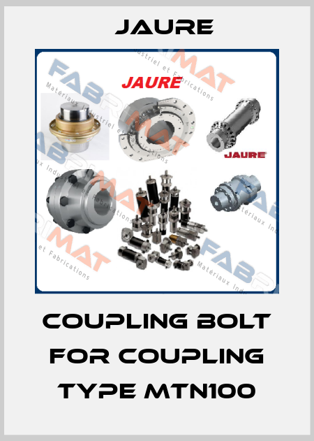 coupling bolt for coupling type MTN100 Jaure