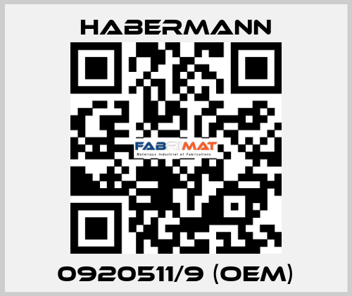 0920511/9 (OEM) HABERMANN