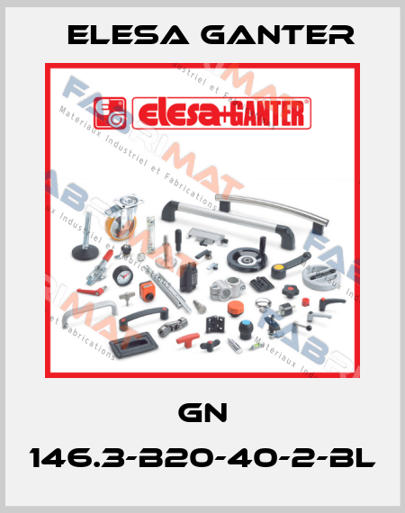 GN 146.3-B20-40-2-BL Elesa Ganter