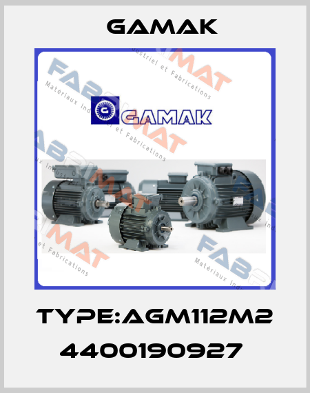 Type:AGM112M2  4400190927  Gamak