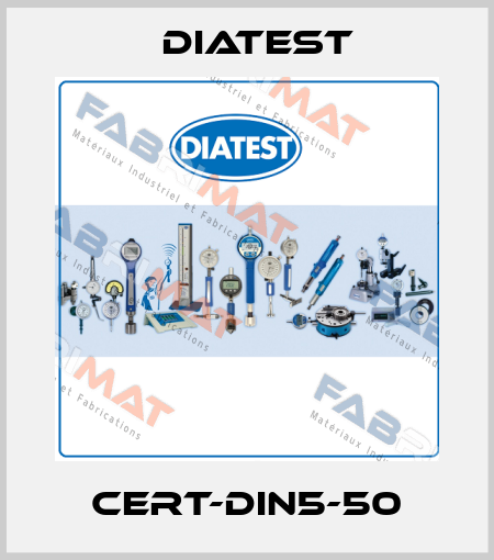 CERT-DIN5-50 Diatest