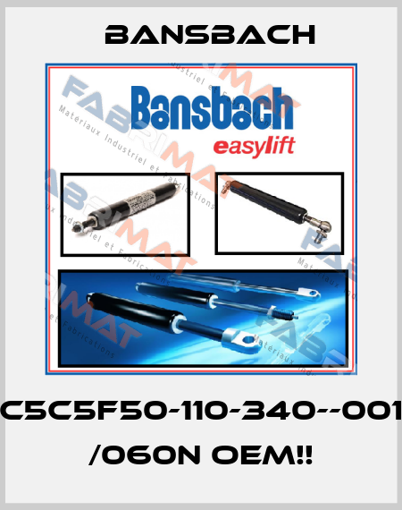 C5C5F50-110-340--001 /060N OEM!! Bansbach