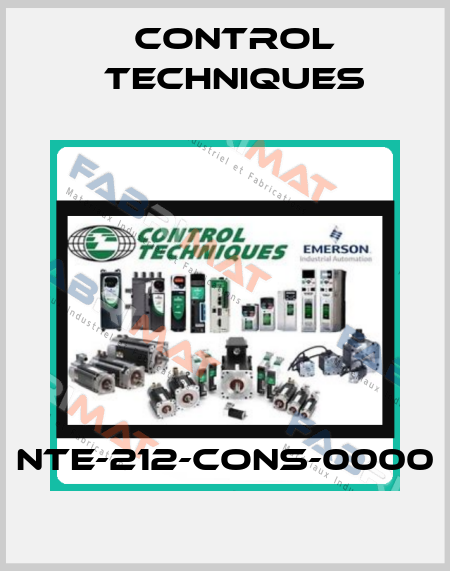 NTE-212-CONS-0000 Control Techniques