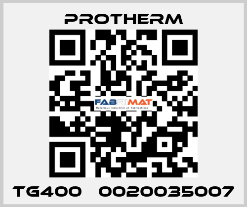 TG400   0020035007 PROTHERM