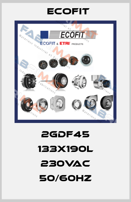 2GDF45 133x190L 230VAC 50/60Hz Ecofit