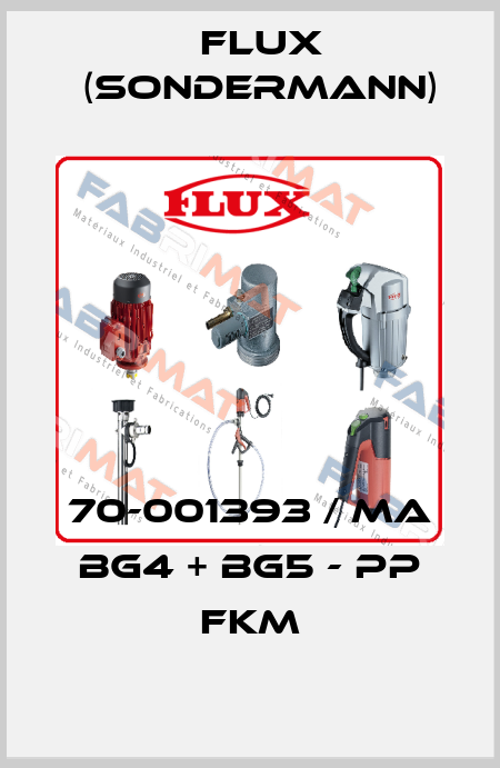 70-001393 / MA BG4 + BG5 - PP FKM Flux (Sondermann)