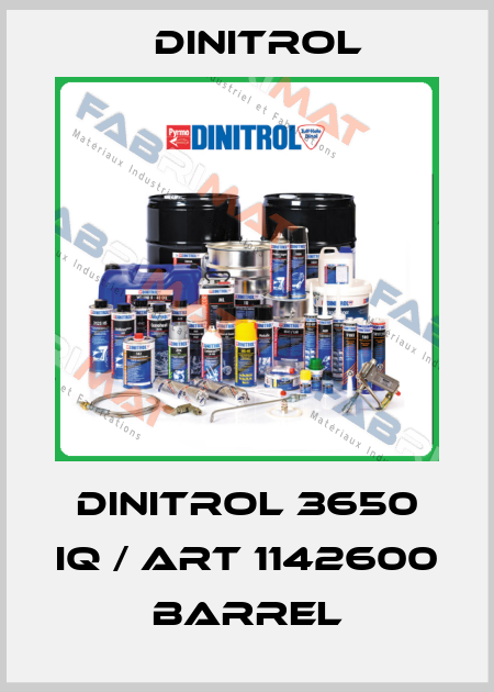 Dinitrol 3650 IQ / Art 1142600 barrel Dinitrol
