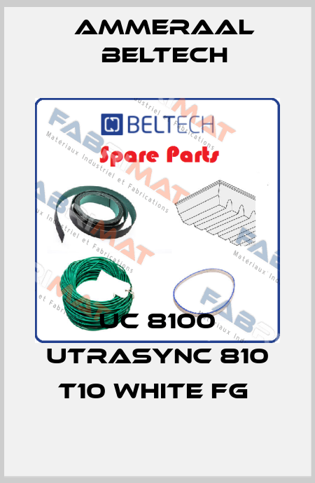 UC 8100 UTRASYNC 810 T10 WHITE FG  Ammeraal Beltech
