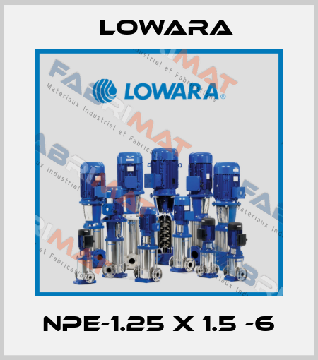 NPE-1.25 x 1.5 -6 Lowara