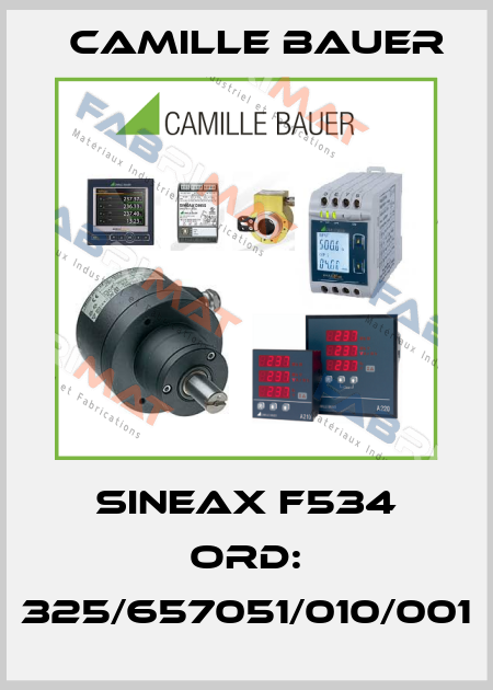 Sineax F534 ord: 325/657051/010/001 Camille Bauer