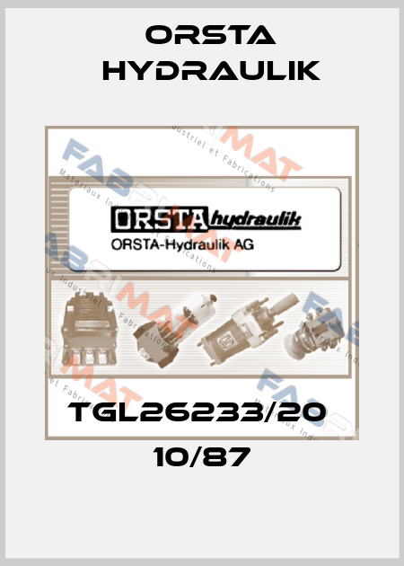 TGL26233/20  10/87 Orsta Hydraulik