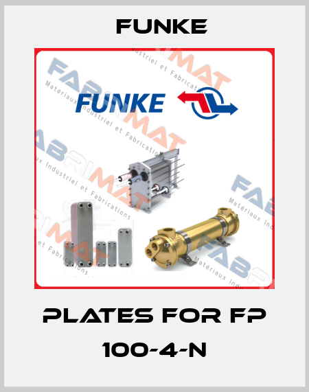 plates for FP 100-4-N Funke