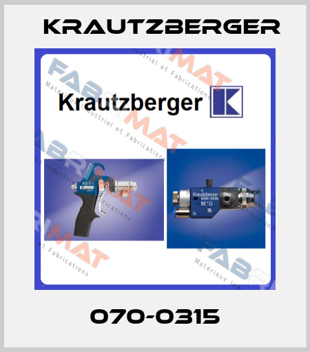 070-0315 Krautzberger