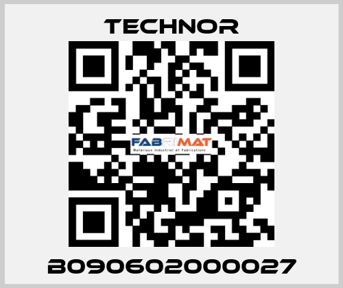 B090602000027 TECHNOR