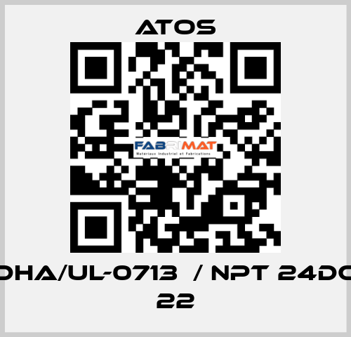 DHA/UL-0713  / NPT 24DC 22 Atos