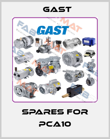 spares for PCA10 Gast