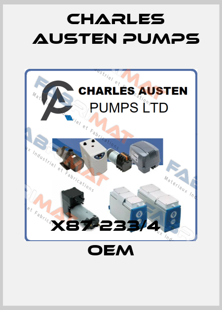 X87-233/4   oem Charles Austen Pumps
