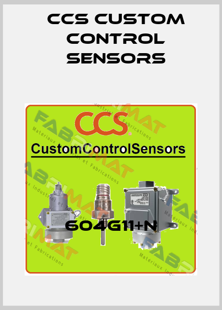 604G11+N CCS Custom Control Sensors