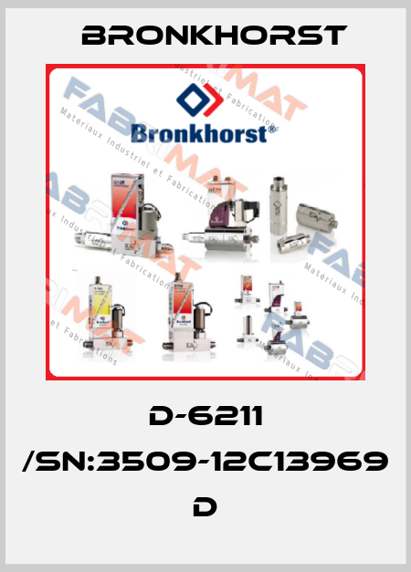 D-6211 /Sn:3509-12C13969 D Bronkhorst