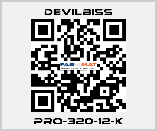PRO-320-12-K Devilbiss