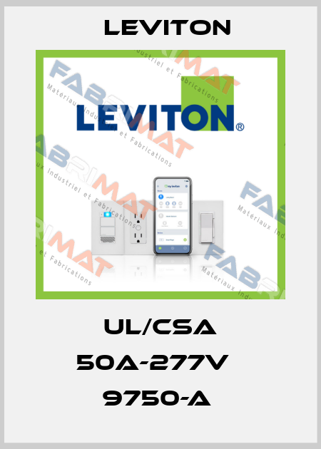 UL/CSA 50A-277V   9750-A  Leviton