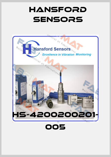 HS-4200200201- 005 Hansford Sensors