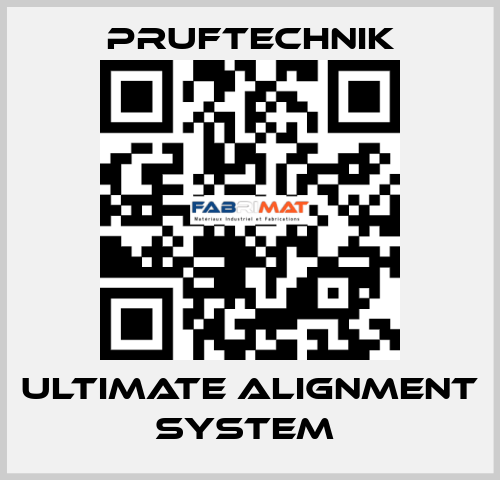 ULTIMATE ALIGNMENT SYSTEM  Pruftechnik