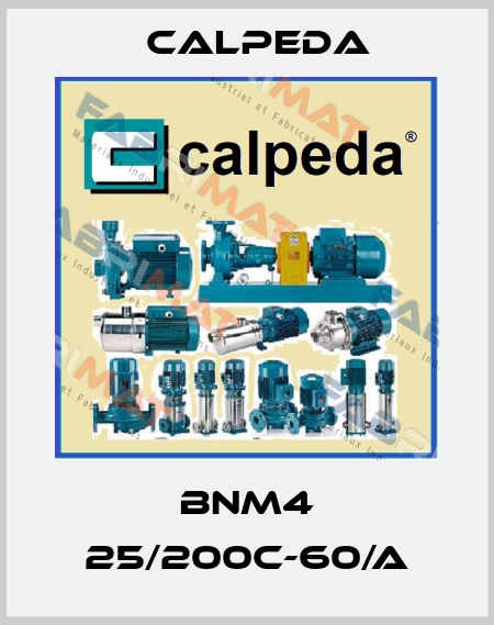 BNM4 25/200C-60/A Calpeda