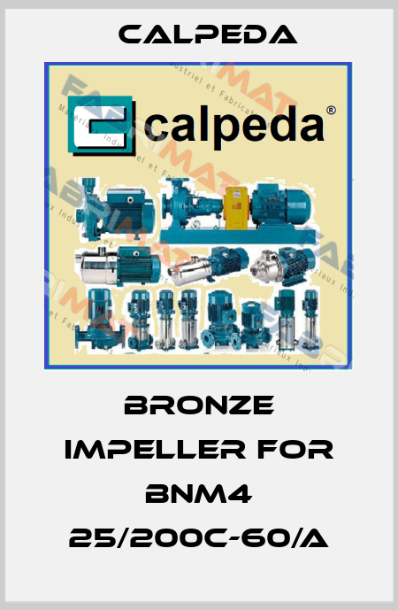bronze impeller for BNM4 25/200C-60/A Calpeda